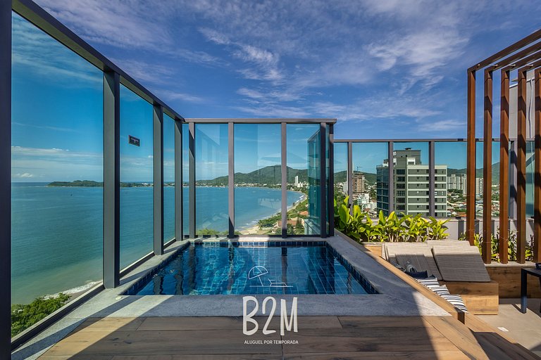 Luxuoso vista mar, Beto Carrero, piscina, Jacuzzi