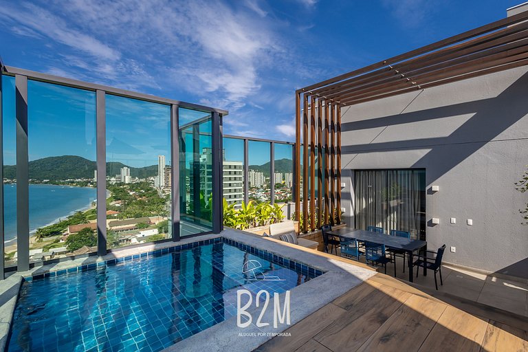 Luxuoso vista mar, Beto Carrero, piscina, Jacuzzi