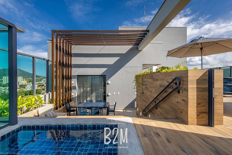 Luxuoso vista mar, Beto Carrero, piscina, Jacuzzi