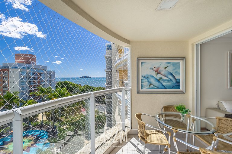 Piscina com bar molhado, praia, Beto Carrero