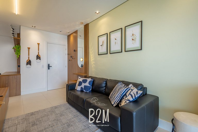 Incrível vista mar, churrasqueira, piscina