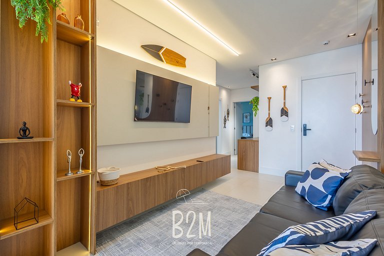 Incrível vista mar, churrasqueira, piscina