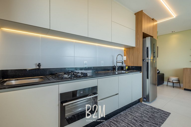 Incrível vista mar, churrasqueira, piscina