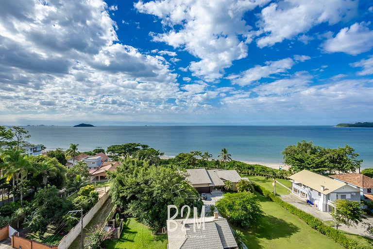 Incrível vista mar, churrasqueira, piscina