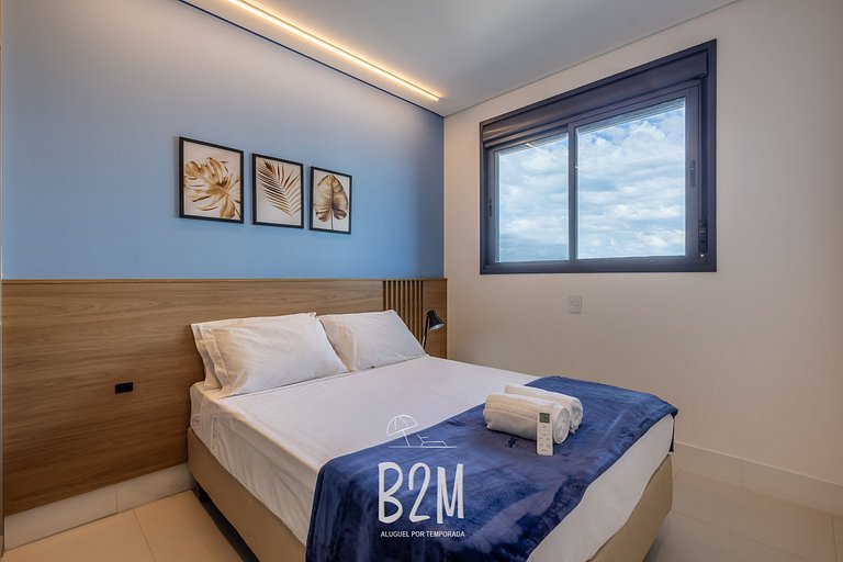 Incrível vista mar, churrasqueira, piscina