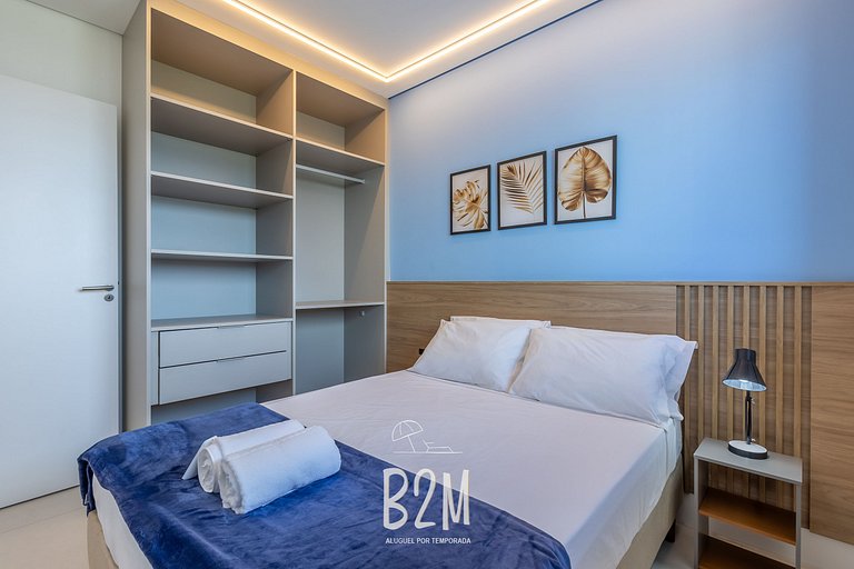 Incrível vista mar, churrasqueira, piscina