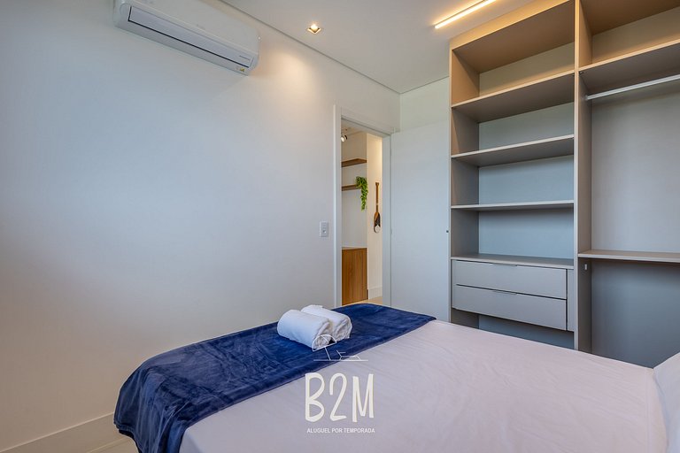 Incrível vista mar, churrasqueira, piscina