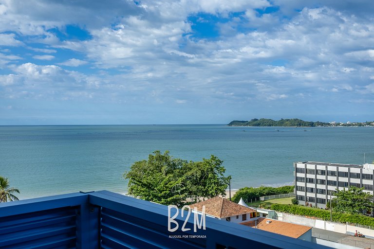 Incrível vista mar, churrasqueira, piscina