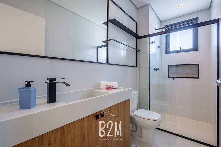 Incrível vista mar, churrasqueira, piscina