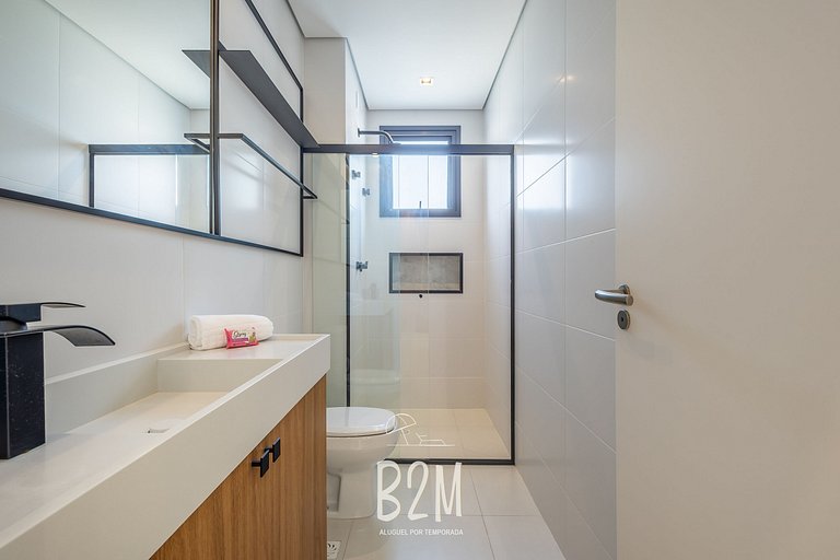 Incrível vista mar, churrasqueira, piscina