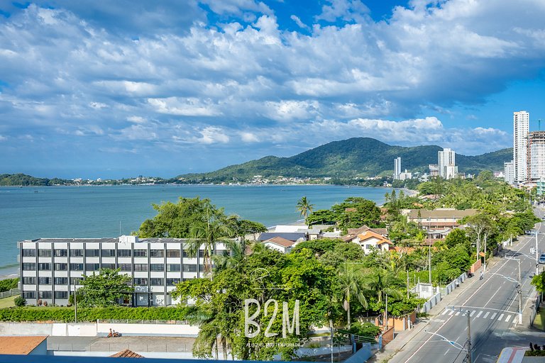 Incrível vista mar, churrasqueira, piscina