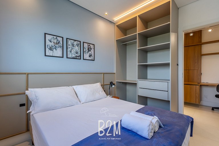 Incrível vista mar, churrasqueira, piscina