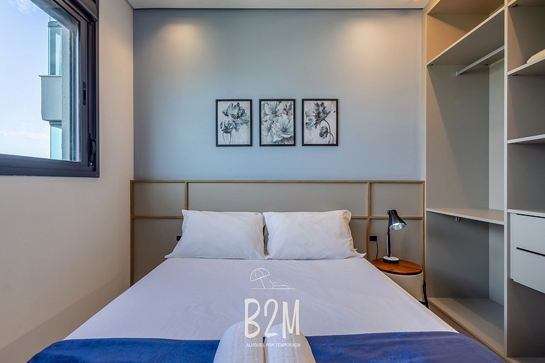 Incrível vista mar, churrasqueira, piscina