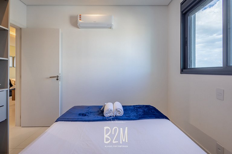 Incrível vista mar, churrasqueira, piscina