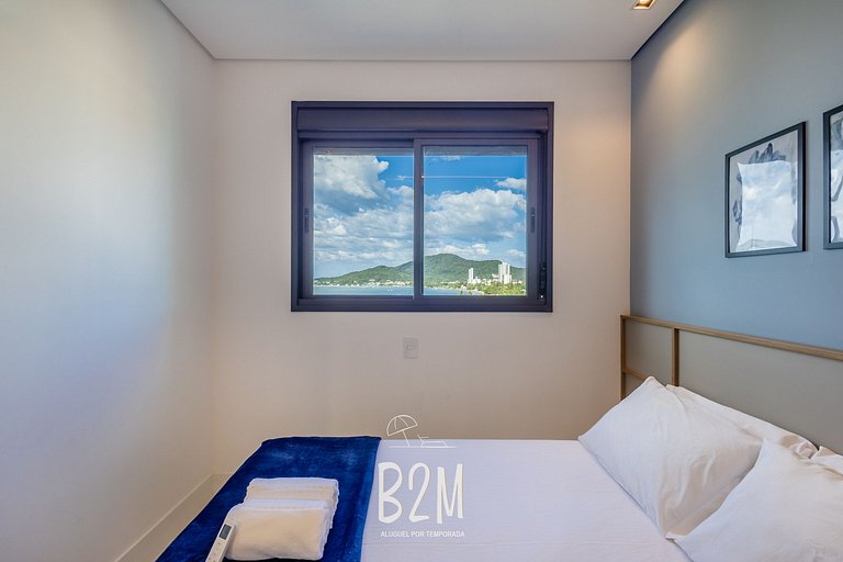 Incrível vista mar, churrasqueira, piscina