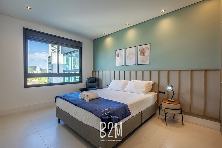 Incrível vista mar, churrasqueira, piscina