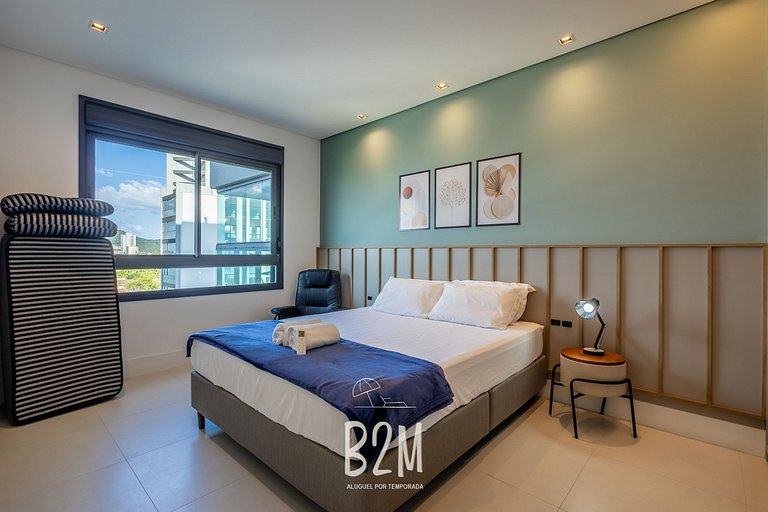 Incrível vista mar, churrasqueira, piscina