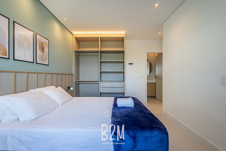 Incrível vista mar, churrasqueira, piscina