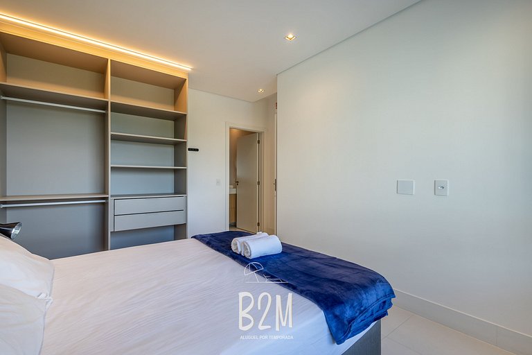 Incrível vista mar, churrasqueira, piscina