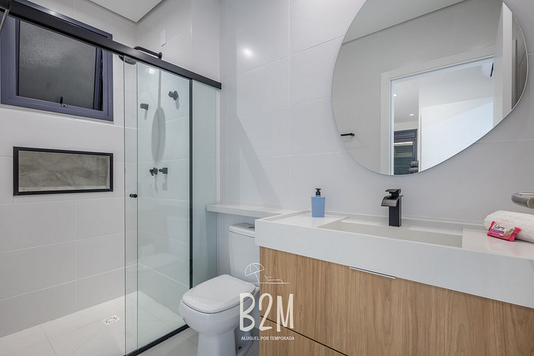 Incrível vista mar, churrasqueira, piscina