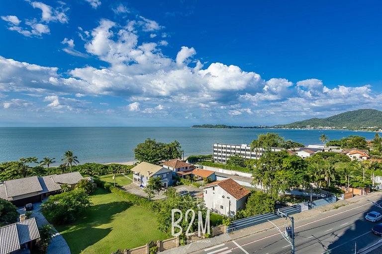 Incrível vista mar, churrasqueira, piscina