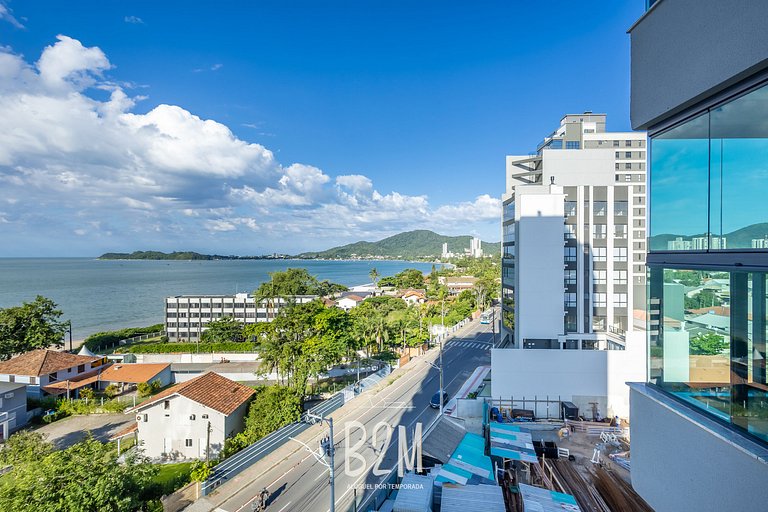 Incrível vista mar, churrasqueira, piscina