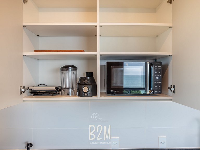 Incrível vista mar, churrasqueira, piscina