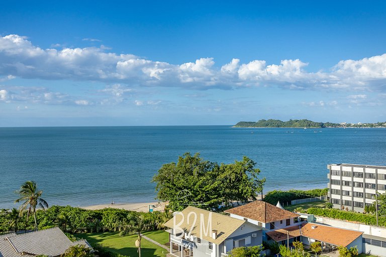 Incrível vista mar, churrasqueira, piscina