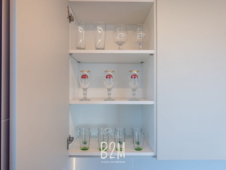 Incrível vista mar, churrasqueira, piscina