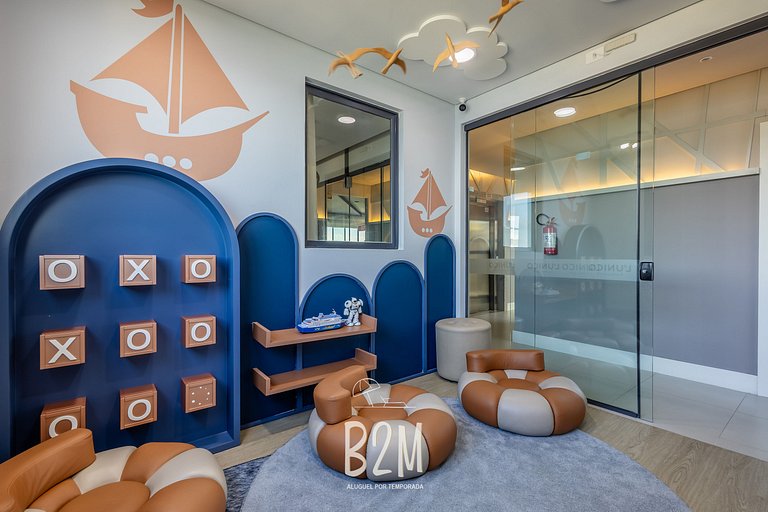 Incrível vista mar, churrasqueira, piscina