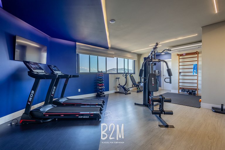 Incrível vista mar, churrasqueira, piscina