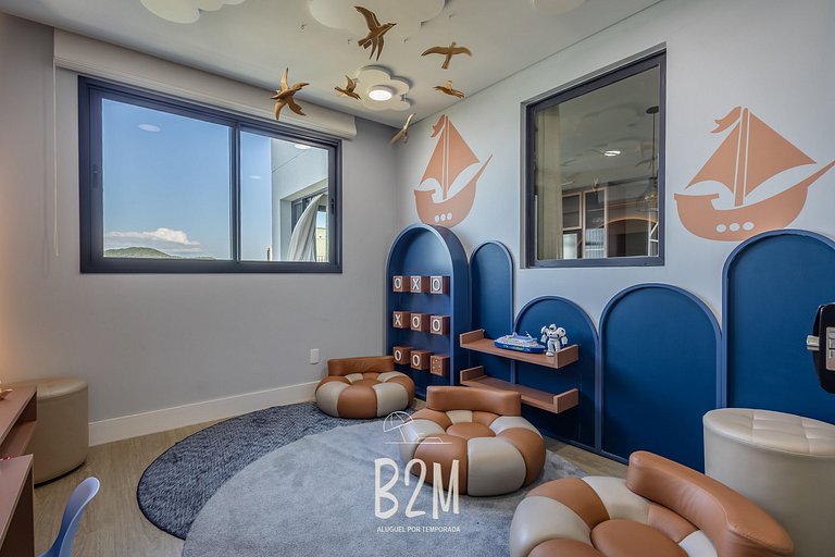 Incrível vista mar, churrasqueira, piscina