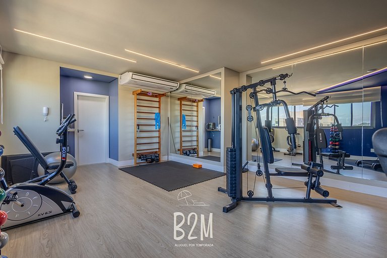 Incrível vista mar, churrasqueira, piscina