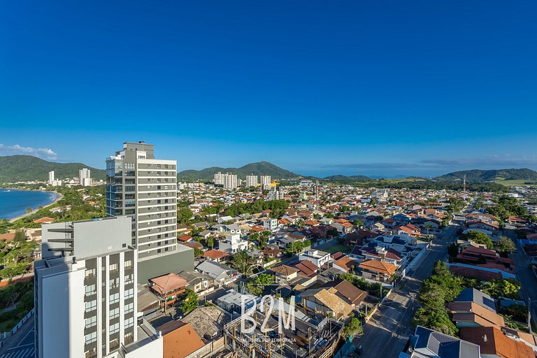 Incrível vista mar, churrasqueira, piscina