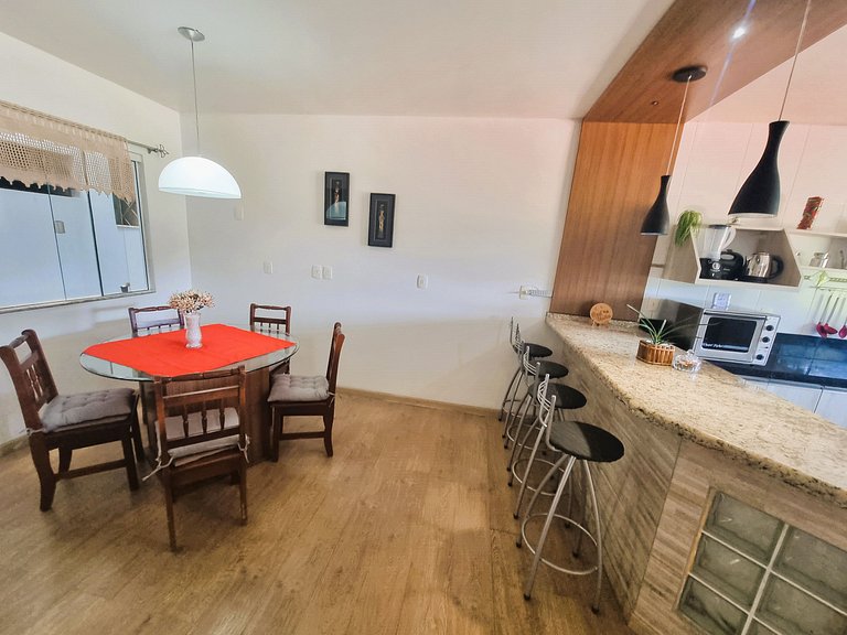 Amplo apartamento no centro da cidade