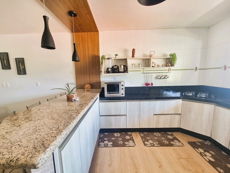 Amplo apartamento no centro da cidade