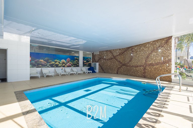 Homeclub beira-mar, piscina borda infinita