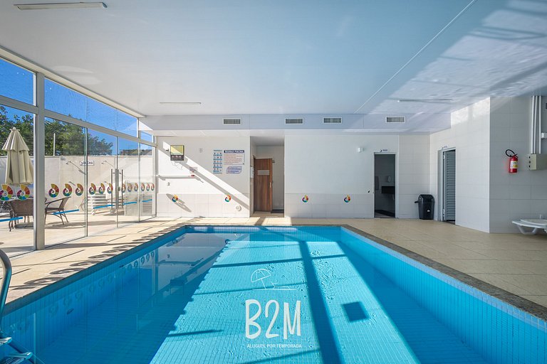 Homeclub beira-mar, piscina borda infinita
