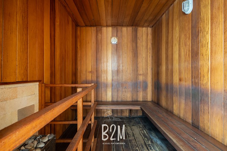 Homeclub beira-mar, piscina borda infinita