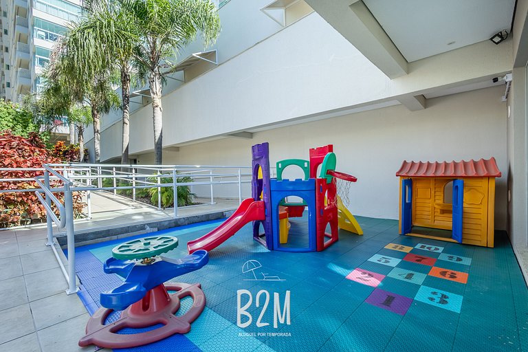 Homeclub beira-mar, piscina borda infinita