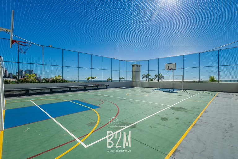 Homeclub beira-mar, piscina borda infinita