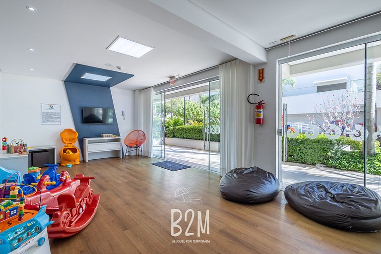 Homeclub beira-mar, piscina borda infinita